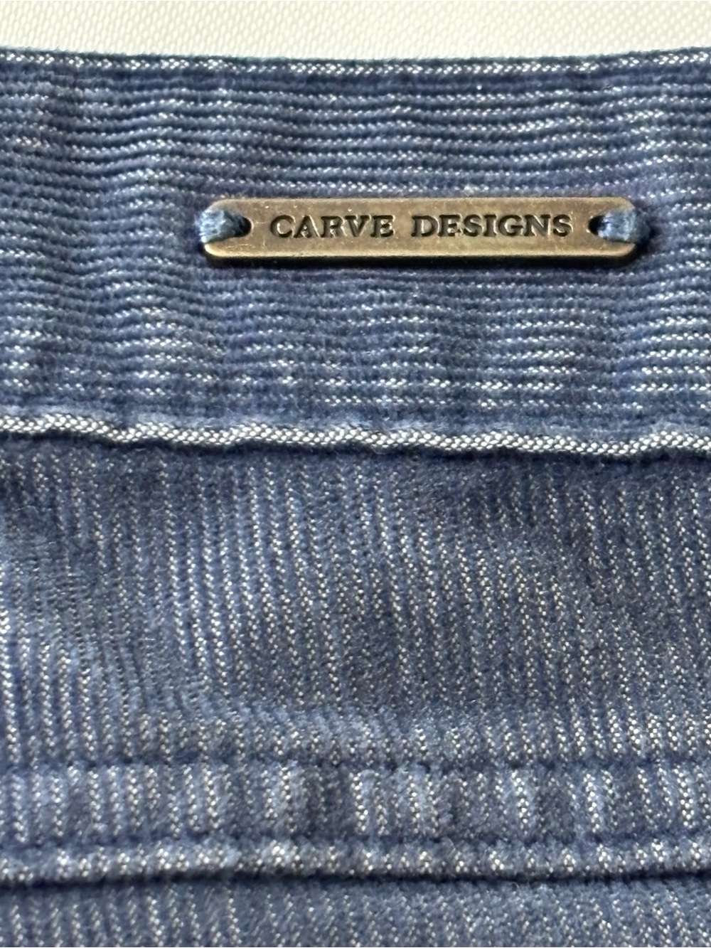 Carve Designs Organic Cotton Corduroy Raw Hem Shorts Women’s Size 8 - Picture 10 of 13